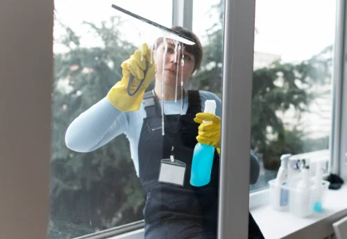 Nettoyage de vitres intérieures et extérieures à Noues de Sienne